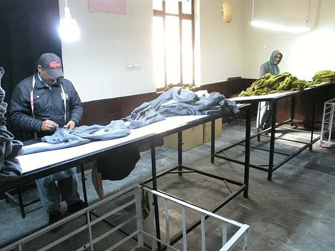 Quality Control stage of SPORTIFY in-house manufacturing in Sialkot