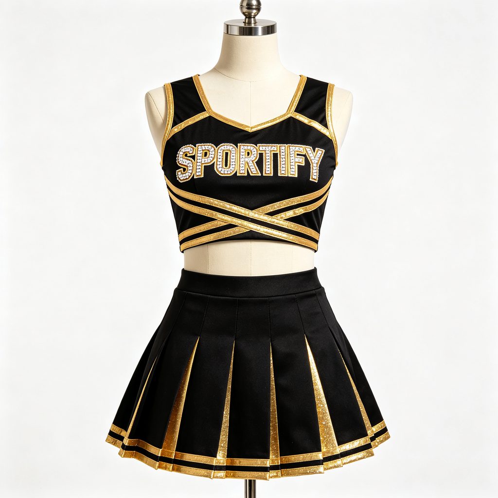 SPORTIFY custom cheerleading — uniforms, bows & poms