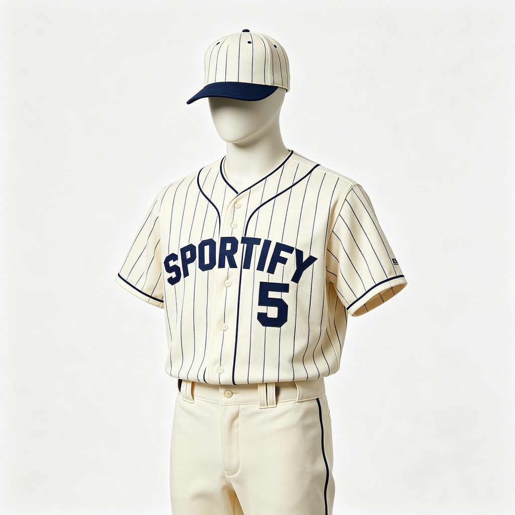 SPORTIFY custom baseball — full-sub & button-up sets