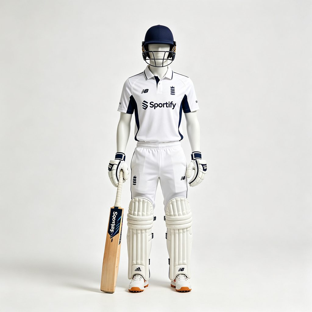 SPORTIFY custom cricket — whites, colored kits & gear